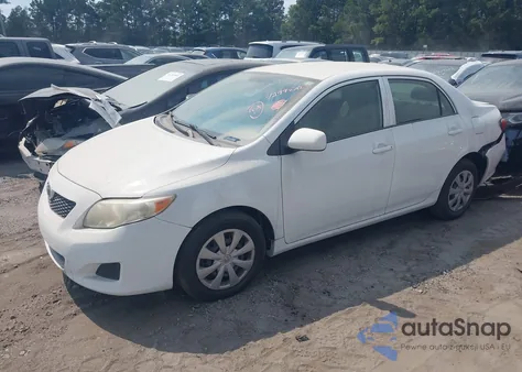 2009 Toyota Corolla Le из США, поврежденный, VIN JTDBL40E79J013354